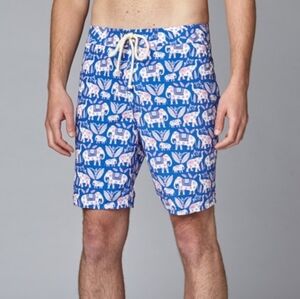 Strong Boalt Boardshort Swim Trunks Elephant Blue Size XL